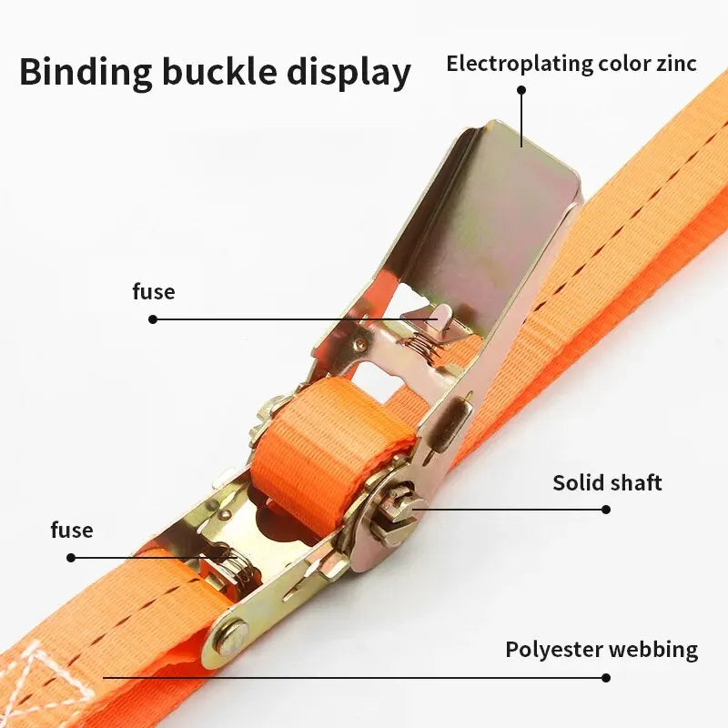 Heavy-Duty Ratchet Straps for Trucks & Trailers