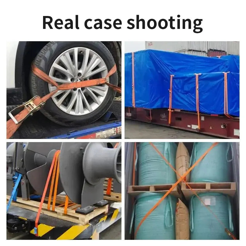 Heavy-Duty Ratchet Straps for Trucks & Trailers